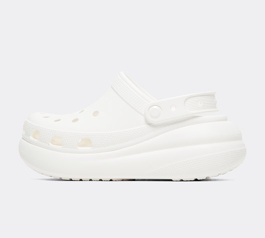 Superge in čevlji Crocs Classic Crush Clog W Bela | 207521-100, 0