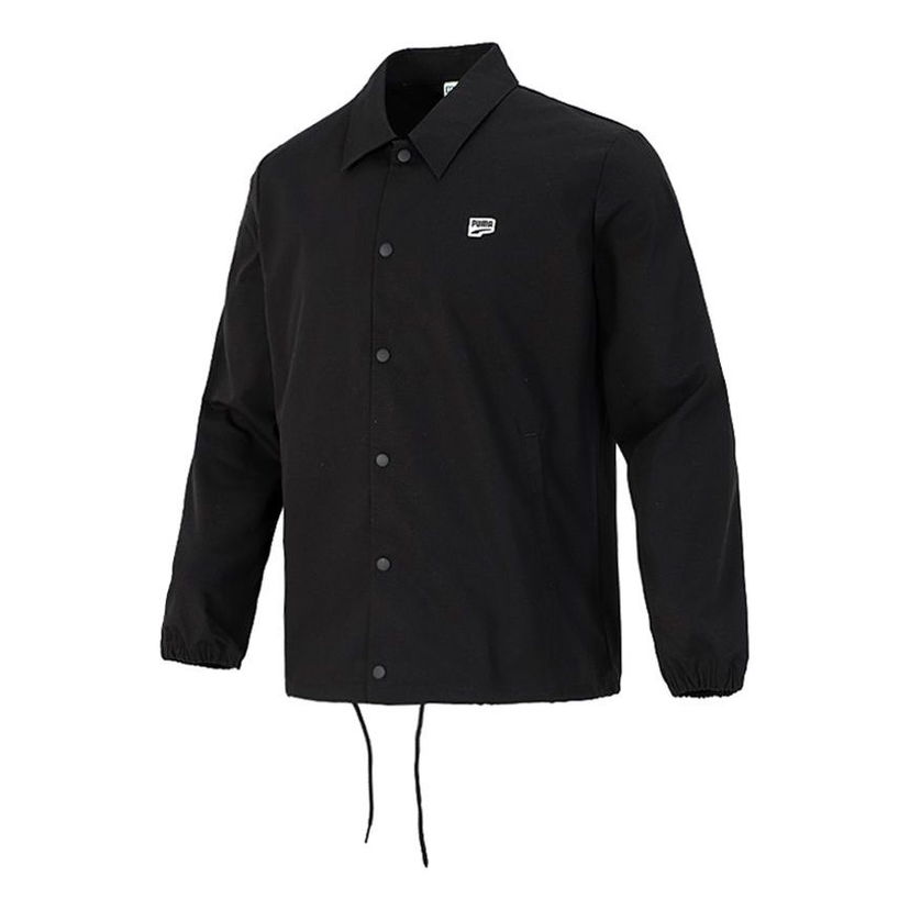 Vetrovka Puma Woven Coach Jacket Črna | 532172-01