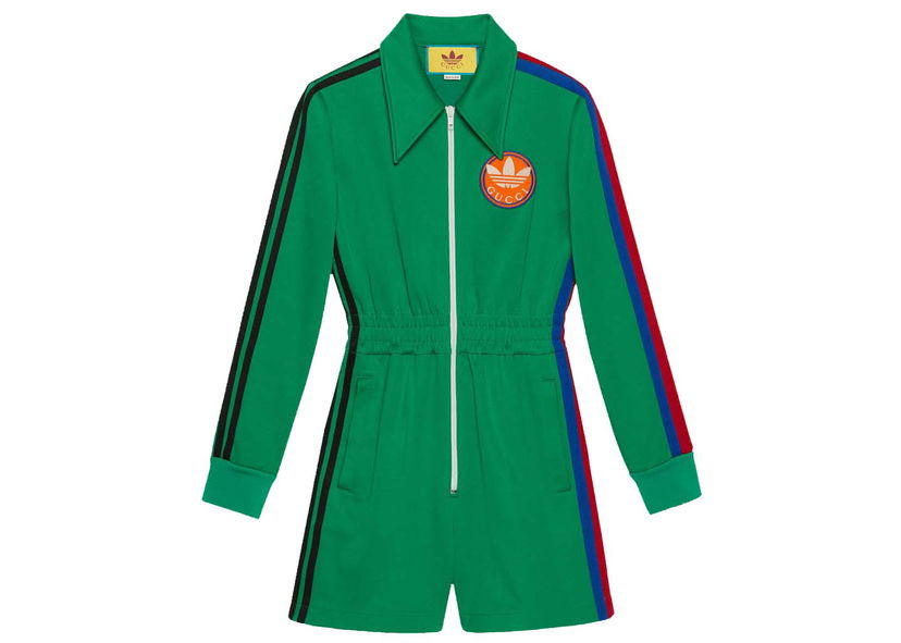 Kombinezon Gucci adidas x Jumpsuit Green Zelena | 697274 XJEAZ 3778