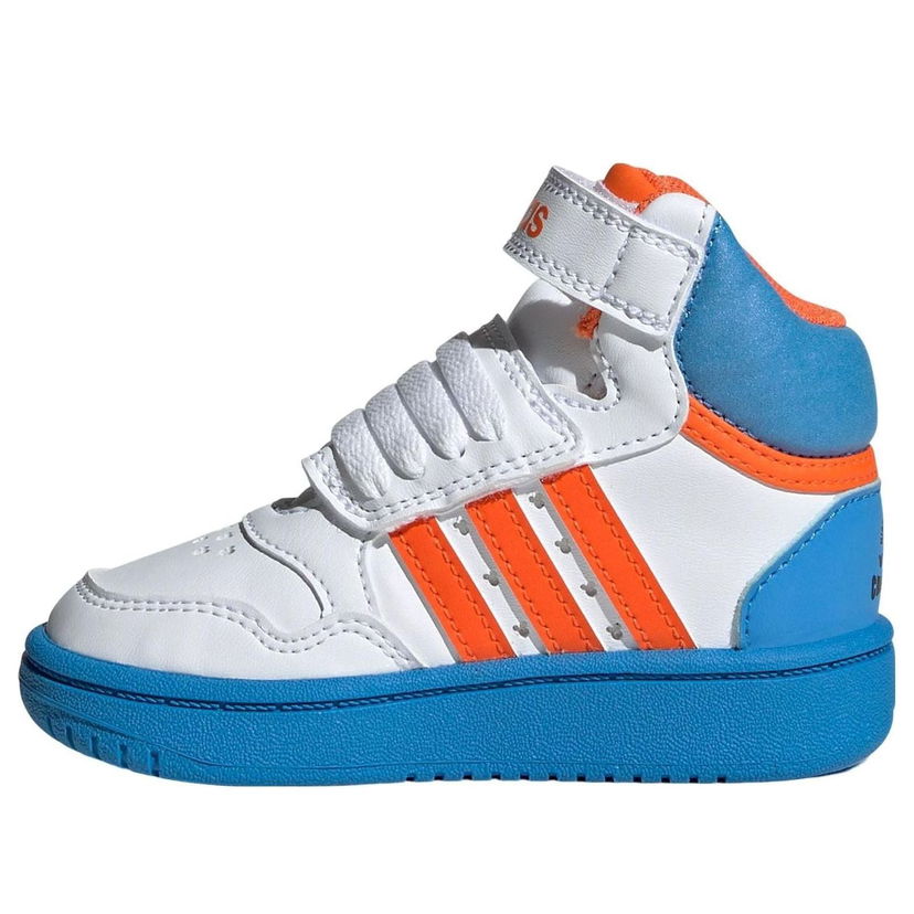 Superge in čevlji adidas Performance adidas x Mickey Mid Hoops Bela | GY6633