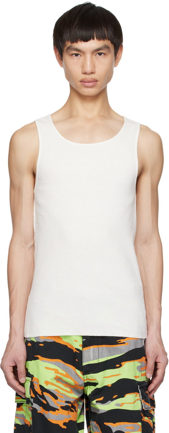 Majica brez rokavov ERL ERL 'Sun' Tank Top Bela | ERL06T025
