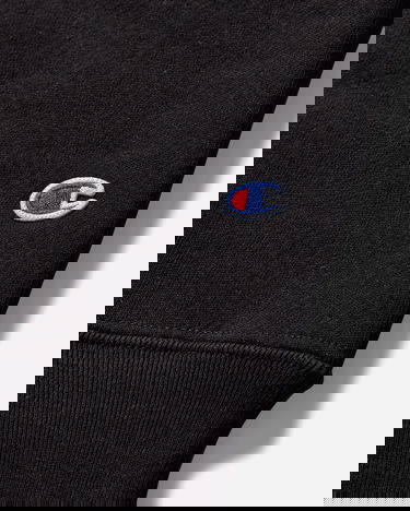 Pleteni pulover Champion Reverse Weave Relaxed Sweatshirt Črna | C5A001 X090, 4