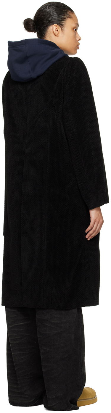 Plašči ADER ERROR Single-Breasted Long Corduroy Coat Črna | BMADFWCT0103BK, 2