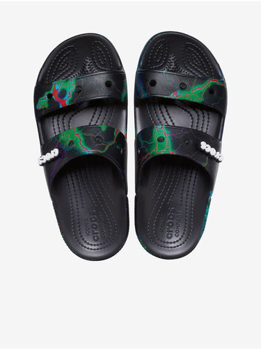 Superge in čevlji Crocs Classic Out Of This World Sandals Črna | 207248_0GZ, 3