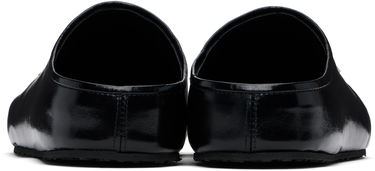 Modni dodatki Marine Serre Marine Serre Smooth Leather MS Slip-on Loafers Črna | MFW022A CLEA0004, 1