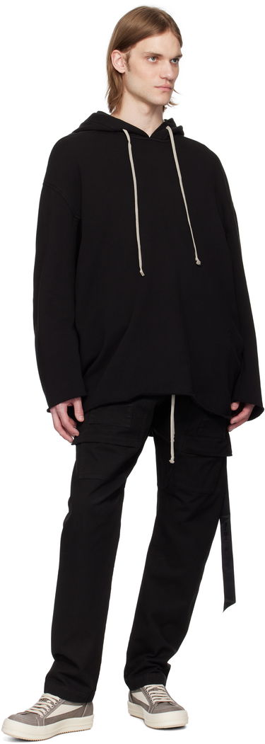 Pulover Rick Owens Rick Owens DRKSHDW Peter Hollywood Hoodie Črna | DU01E3280 FP, 3