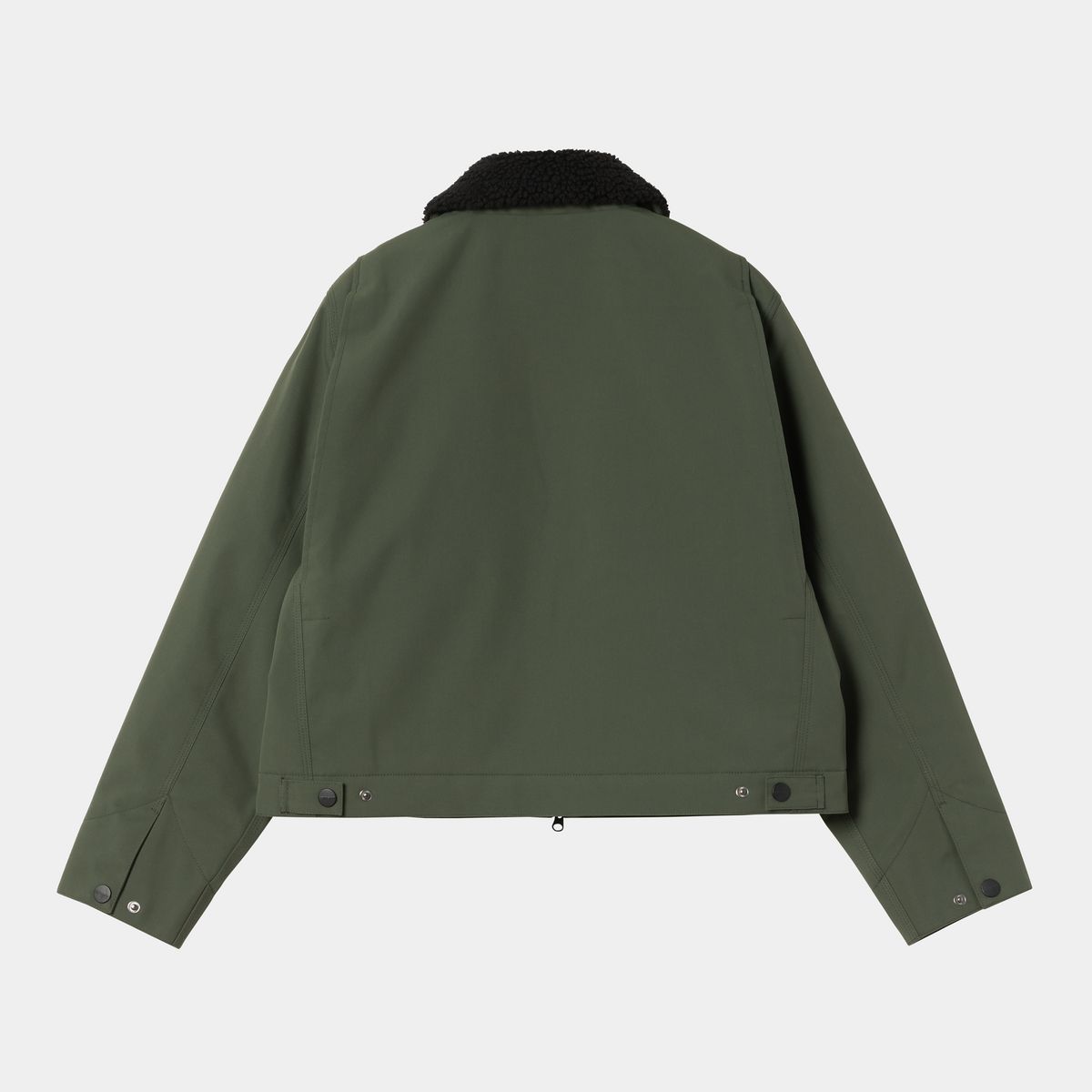 Jakna Carhartt WIP Newkirk Shearling Collar Jacket Zelena | I035699_8, 1