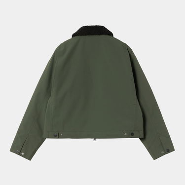 Jakna Carhartt WIP Newkirk Shearling Collar Jacket Zelena | I035699_8, 1