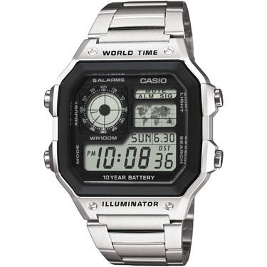 Ure CASIO Collection Kovinski | AE-1200WHD-1AVEF, 1