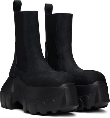 Oblačila Rick Owens Rick Owens Hollywood Beatle Mega Tractor Boots Črna | RP01E7865 LFB, 3