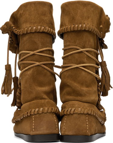 Superge in čevlji ISABEL MARANT Isabel Marant Winki Suede Boots Rjava | BO0210FA-C2A05S, 1