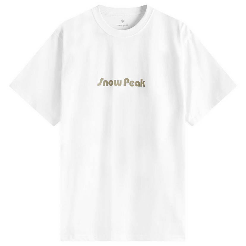 Majica Snow Peak Unwind T-Shirt, Size Large Bela | TS-25SU105-WH