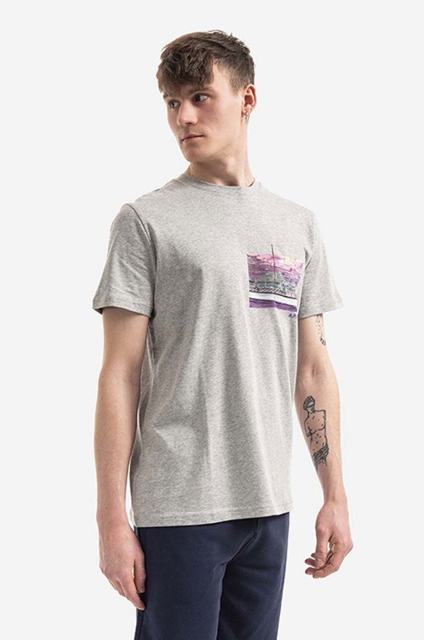 Majica A.P.C. Elias Print T-Shirt Siva | COEEV.H26090