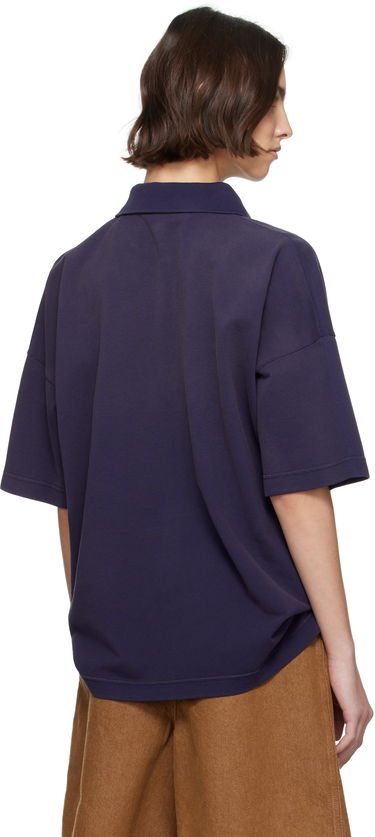 Polo majica JW Anderson JW Anderson Anchor Print Polo Mornarica | JO0269-PG1808, 2