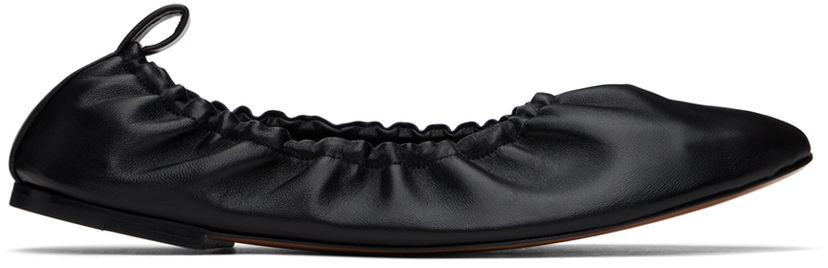 Oblačila The Row The Row Glove Leather Flats Črna | F1372-SPN60