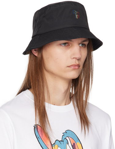 Kapa Paul Smith PS Paul Smith Zebra Logo Bucket Hat Črna | M2A-921DT-N097-79, 1