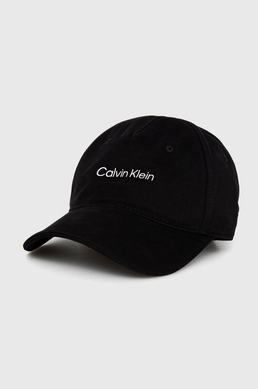 Kapa CALVIN KLEIN Twill Logo Cap Črna | 0000PX0312, 0
