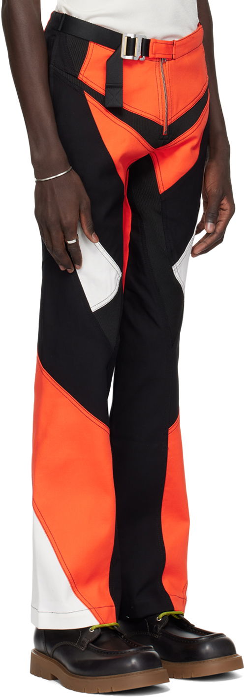 Cargo hlače Dion Lee Panel Moto Trousers Oranžna | C2127S23, 1