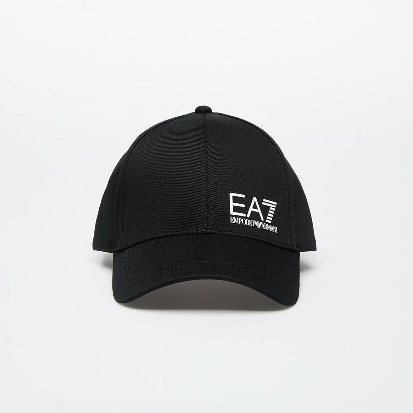 Kapa Emporio Armani Cap EA7 Baseball Hat Black/ White OS Črna | 7X000005AF11989MC008