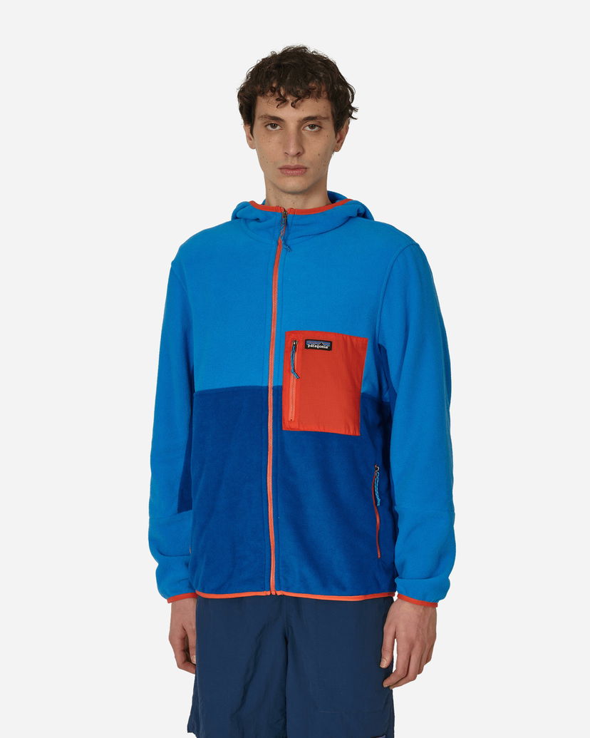 Pulover Patagonia Microdini Hoodie Modra | 26210 ENLB