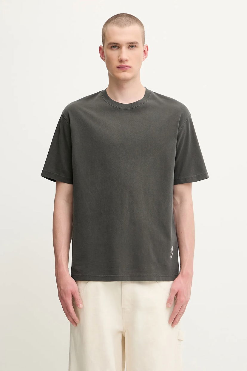 Majica Samsoe Samsoe Samsoe Samsoe SASWIRL T-Shirt Siva | U25200007