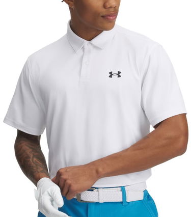 Polo majica Under Armour UA T2G Pique Polo Shirt Bela | 1390123-100, 0