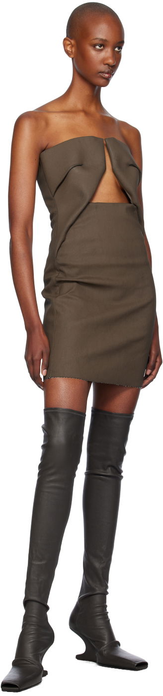 Oblačila Rick Owens Rick Owens Porterville Cantilever Tall Boots Siva | RP02D3807 LS, 4