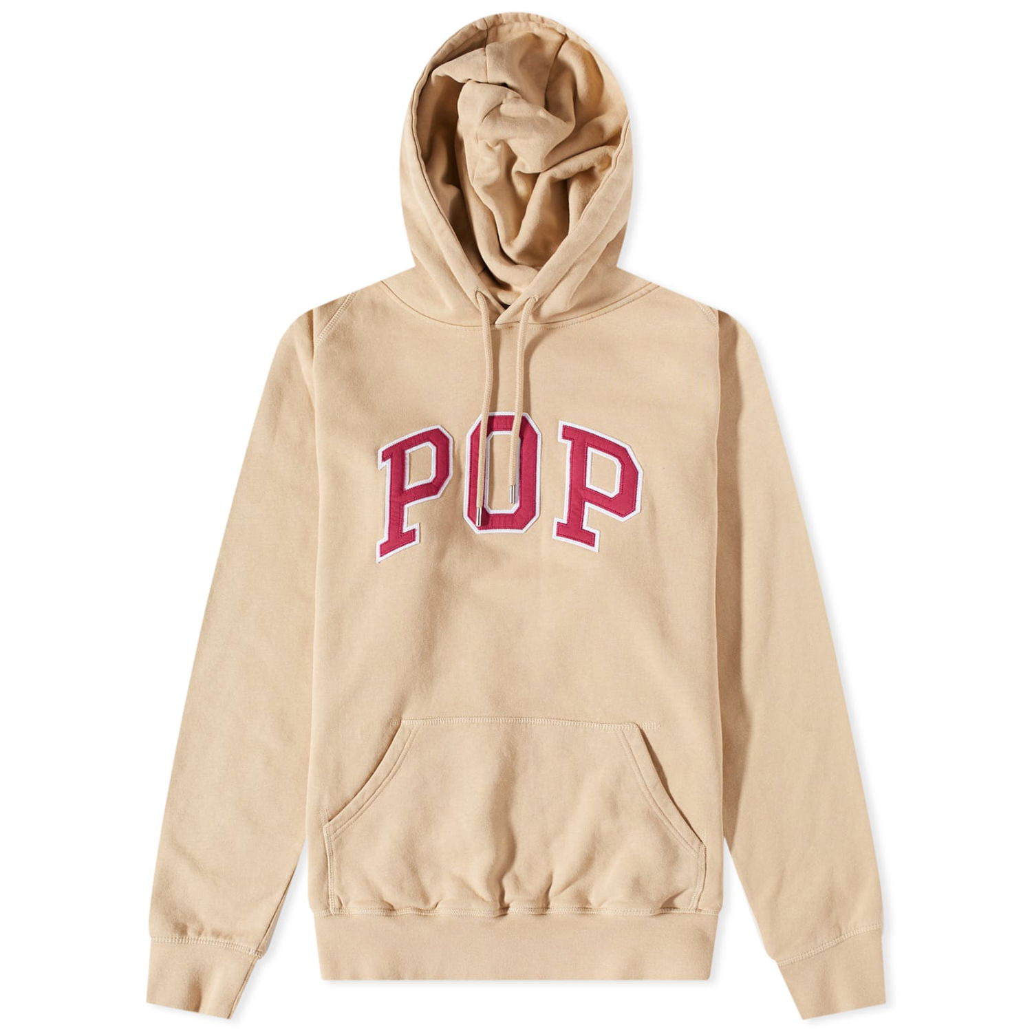 Pulover Pop Trading Company Arch Popover Hoody Bež | POPSS23-01-007, 0