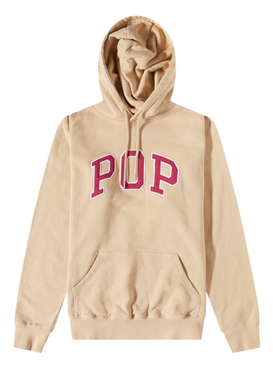 Pulover Pop Trading Company Arch Popover Hoody Bež | POPSS23-01-007