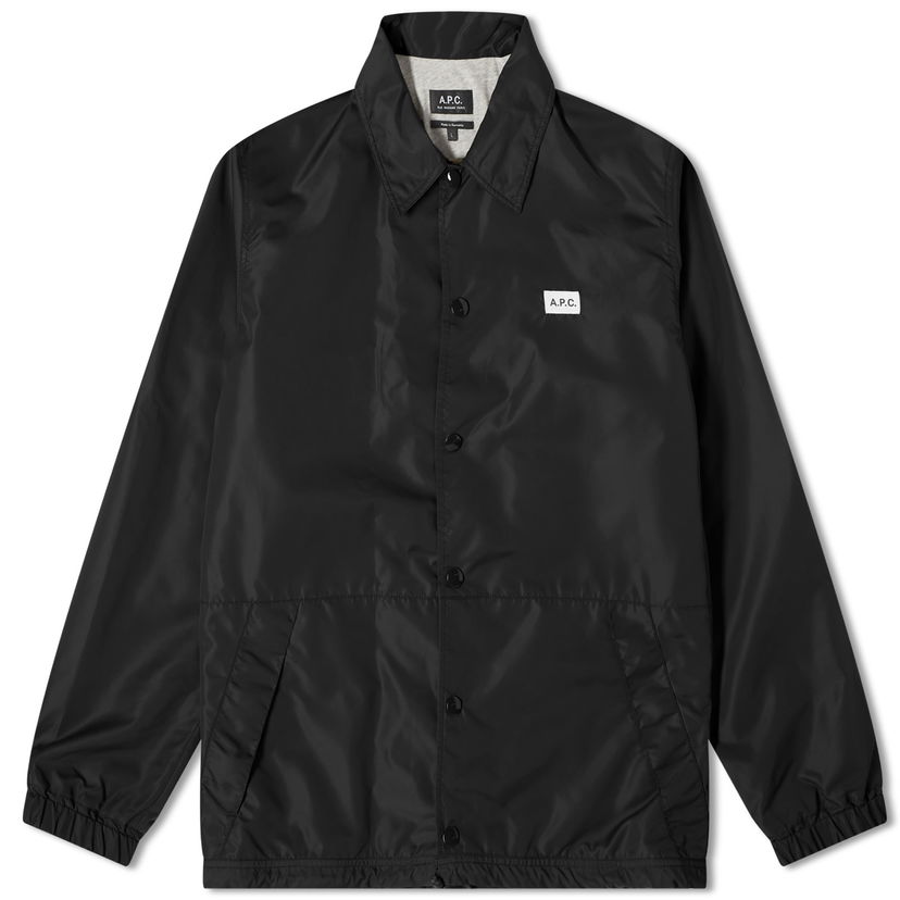 Jakna A.P.C. Aleski Coach Jacket Črna | PAAFA-H02739-LZZ