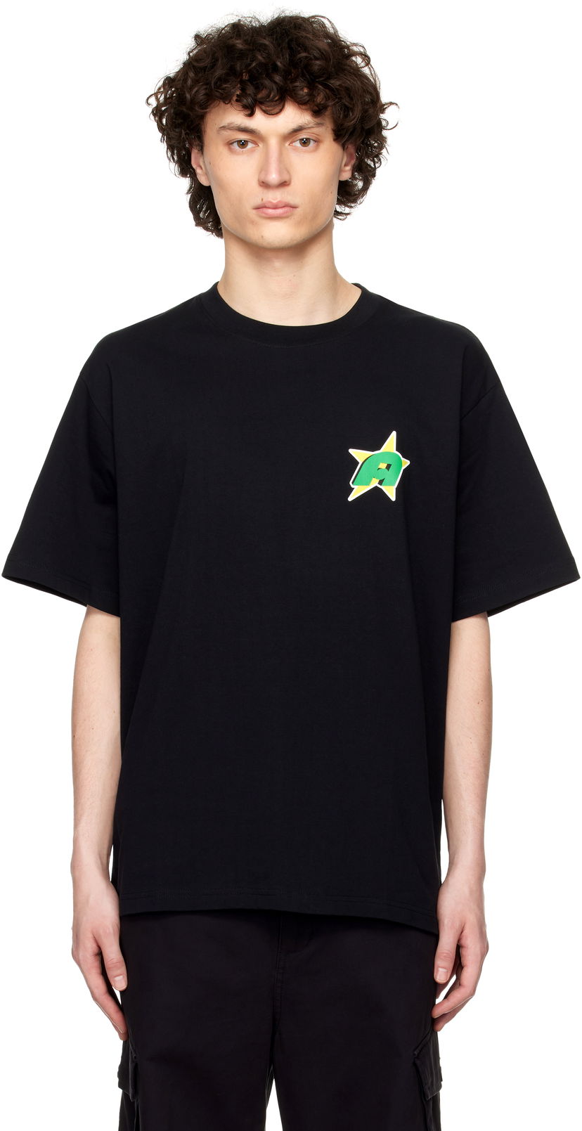 Majica Awake NY Awake NY Star A Graphic T-Shirt Črna | AWK-SP25-TS010