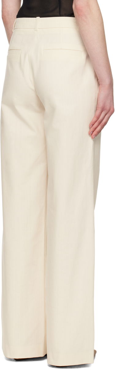 Hlače A.P.C. A.P.C. Margaret Wide-Leg Trousers Bež | COHFU-F08476, 2