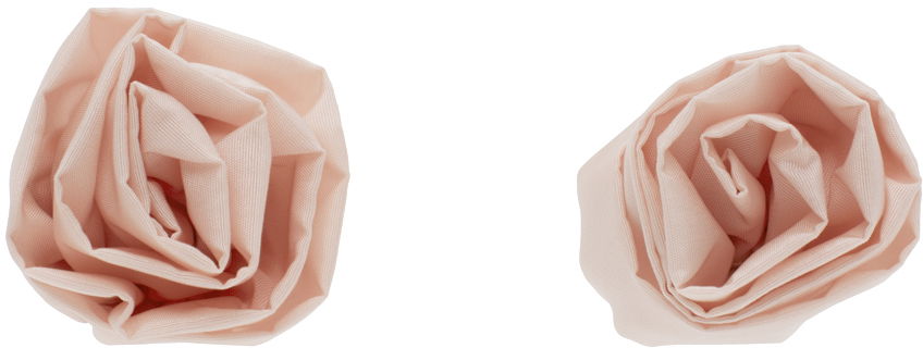 Šala Simone Rocha Simone Rocha Rose Stud Earrings Roza | ERG403 1067, 0