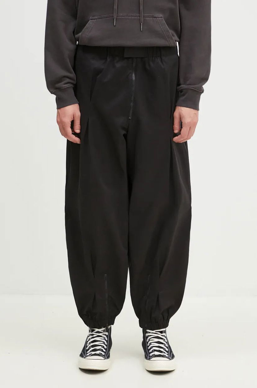 Hlače A-COLD-WALL* Wide Pant Trousers Črna | ACWMB307A