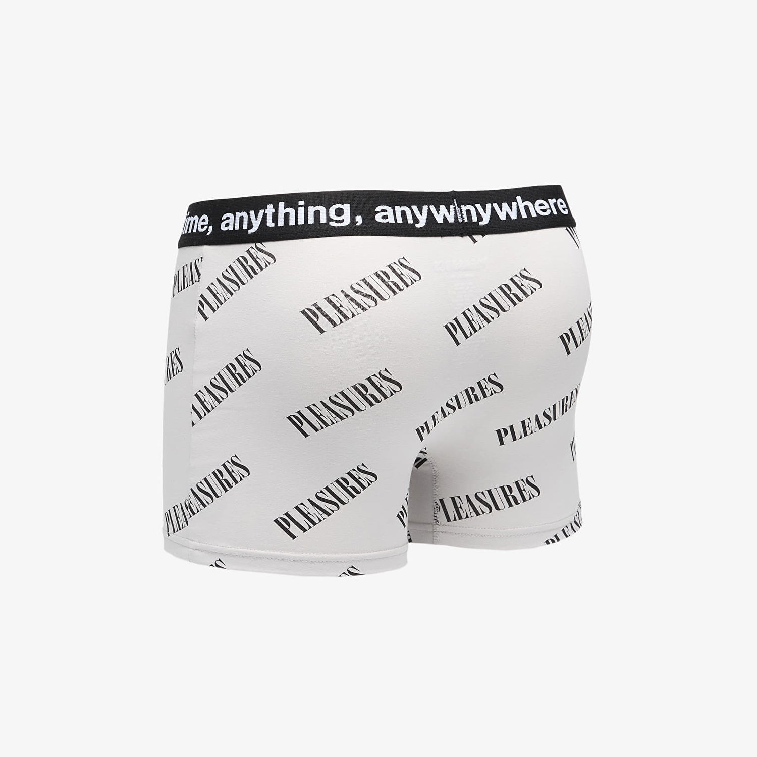 Boksarice Pleasures PLEASURES Anytime Boxer Briefs Bela | P25SU074 GREY, 1