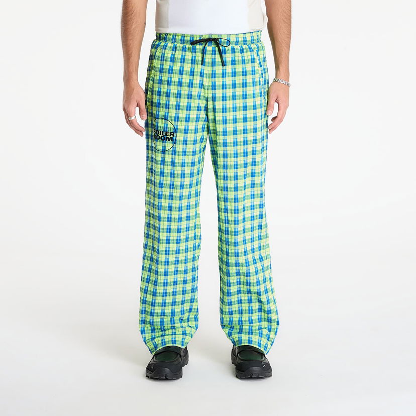Trenirka Pleasures Plaid Practice Track Pants Večbarvna | P25F002-NEON