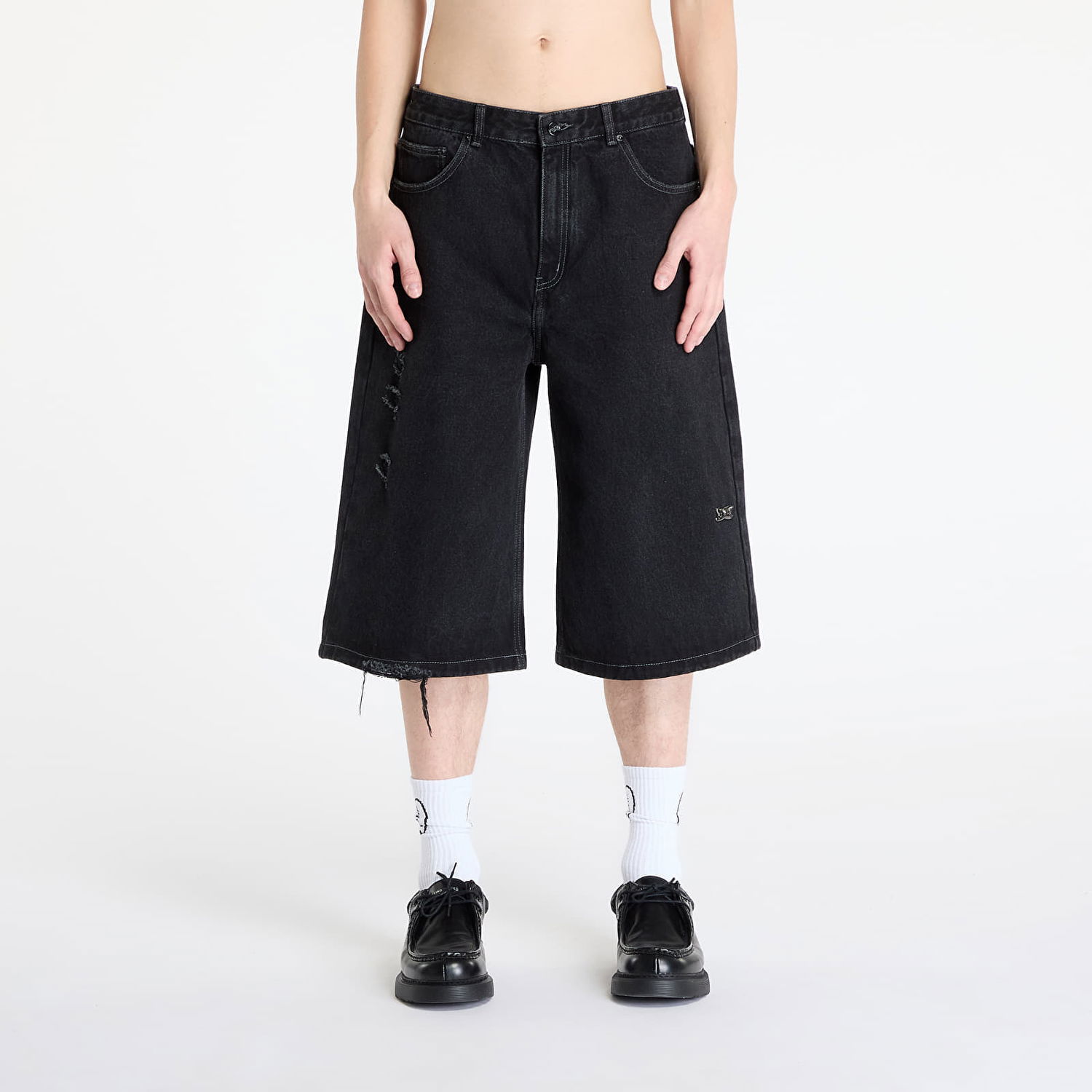 Kratke hlače Footshop FTSHP Walking Art II Jorts Črna | FTSHP_405, 0