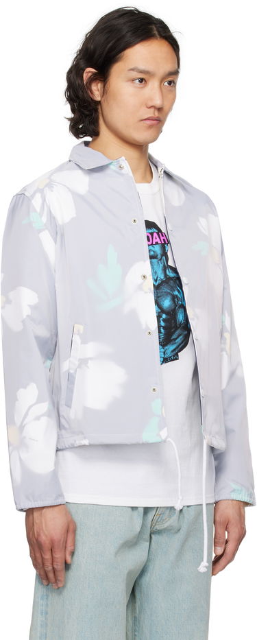 Vetrovka Noah Noah Outrigger Floral Print Jacket Siva | OW087SS25MUL, 1