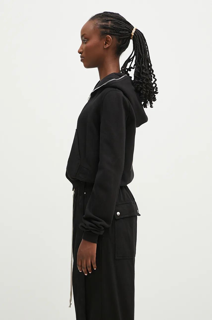 Pulover Rick Owens Hoodie Črna | DS02D2246.FEP1, 1