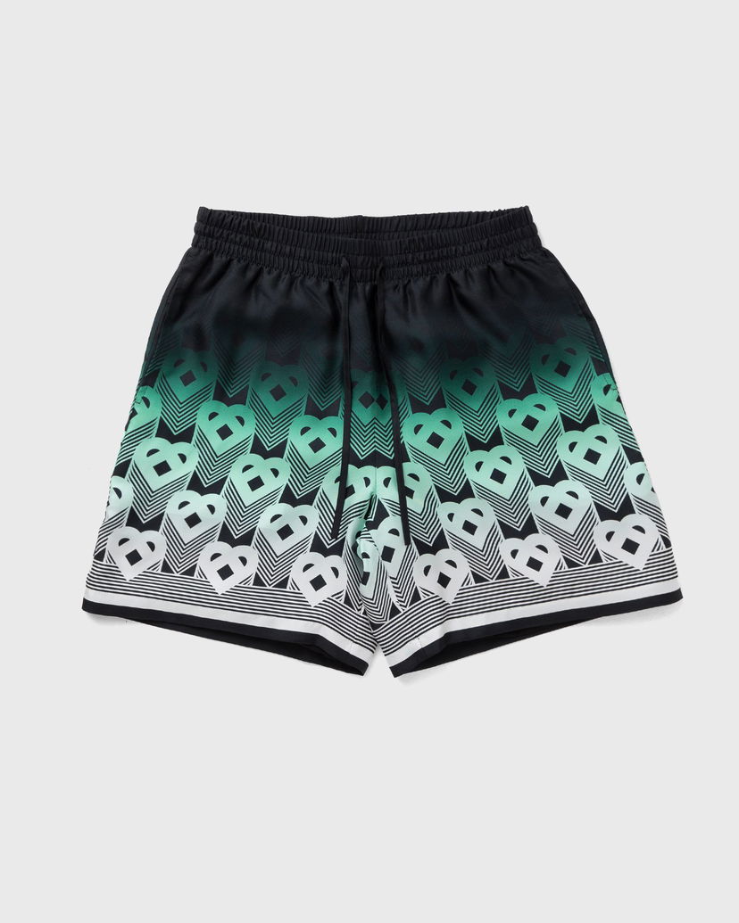 Kratke hlače Casablanca Printed Drawstring Shorts Črna | MPF25-TR-012-01