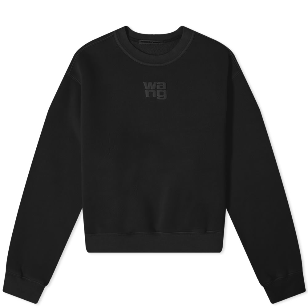 Pulover Alexander Wang Essential Crew Sweat Črna | 4CC3221360-001, 0
