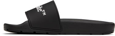 Superge in čevlji Off-White Black Bookish Pool Slides Črna | OMIU002C99MAT0011001, 2
