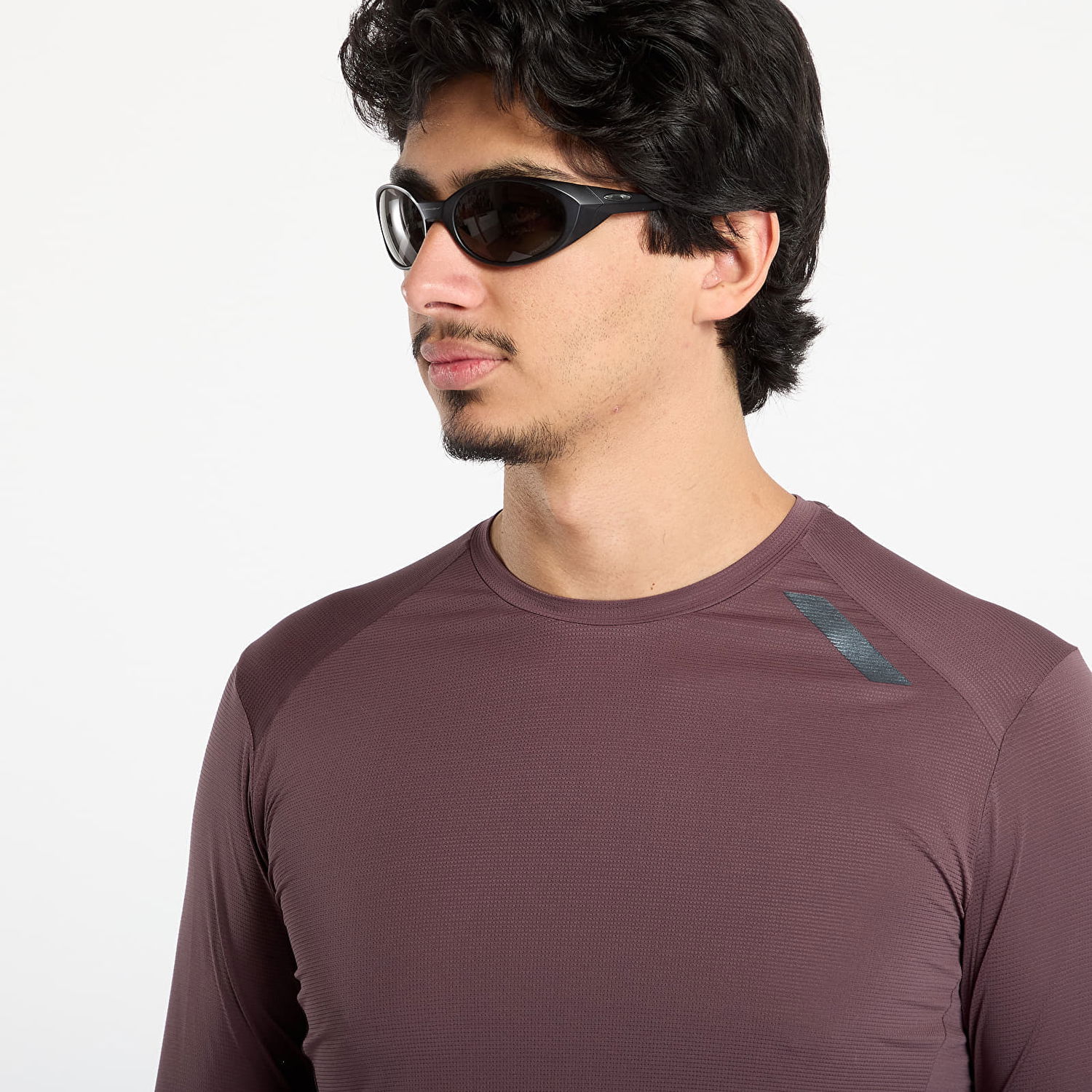 Majica Soar Running Long Sleeve Tech Top Bordo | AW25-SLS4M-DKGRE, 1