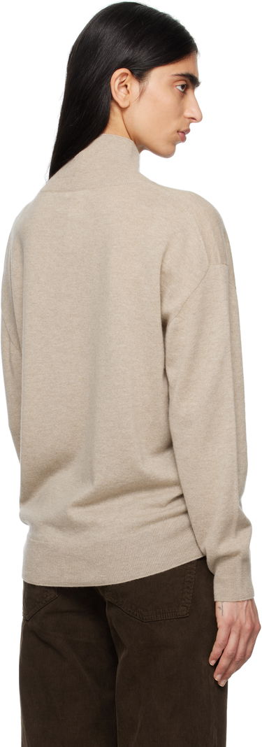 Pleteni pulover The Row The Row Jabari Turtleneck Sweater Bež | 8664-Y751, 2