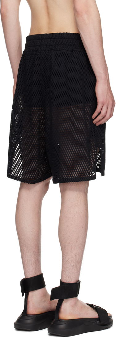 Kratke hlače Rick Owens Rick Owens Champion Edition Mesh Shorts Črna | CM01E1682 CHONET MESH, 2