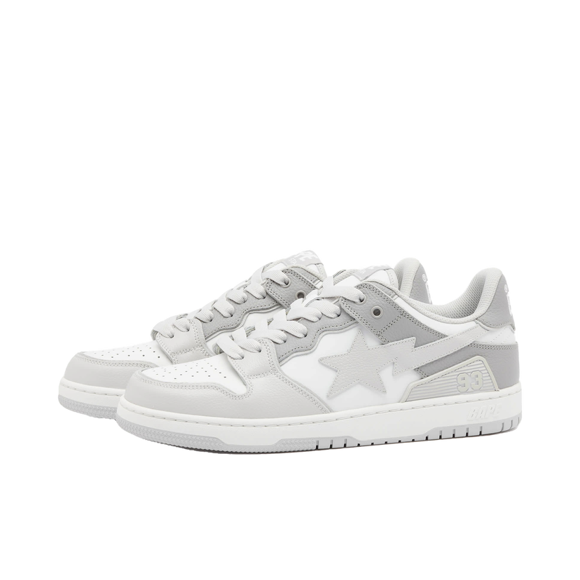 Superge in čevlji BAPE A Bathing Ape Bape Sk8 Sta #5 Bela | 001FWJ801059I-WHT