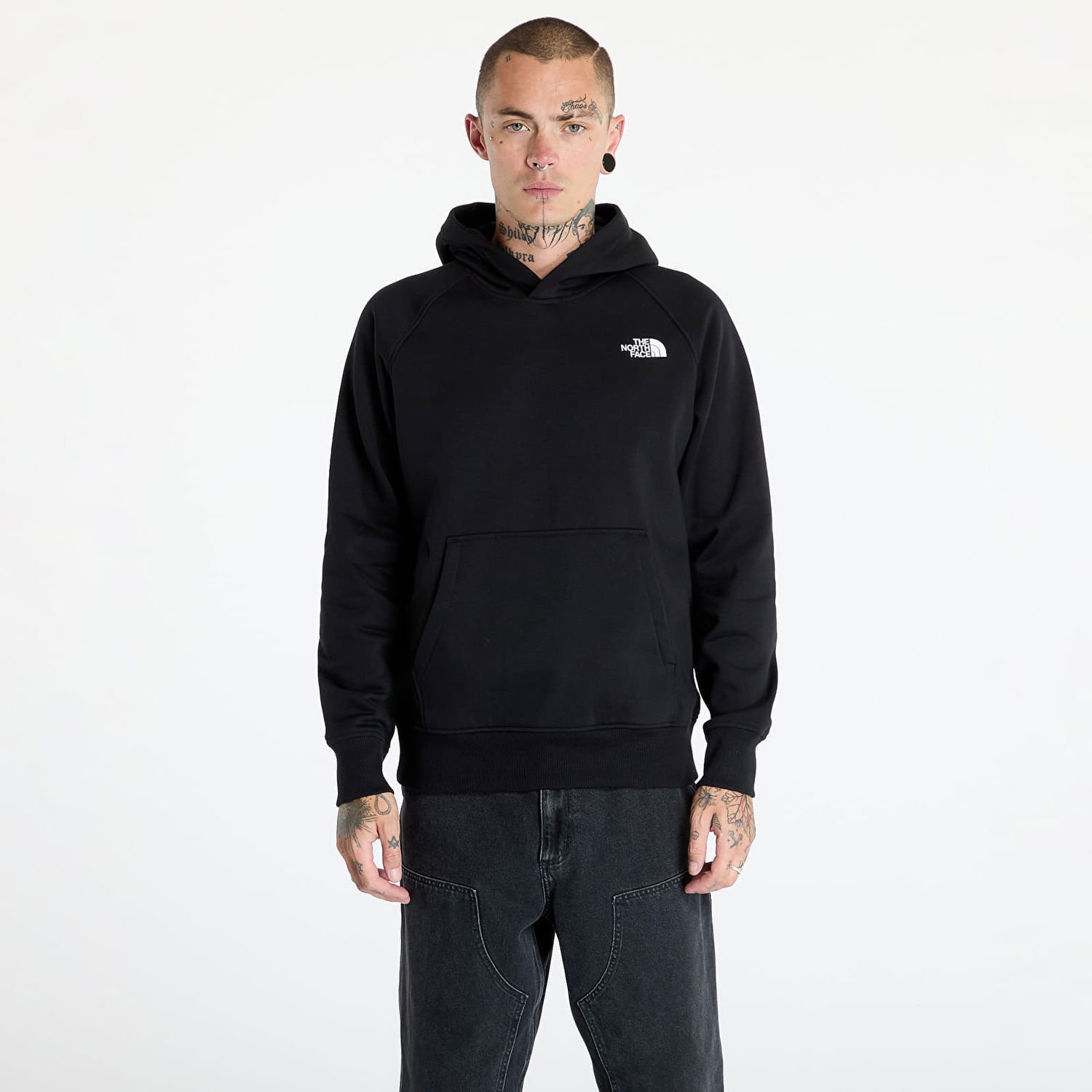 Pulover The North Face Raglan Box Nse Hoodie TNF Black Črna | NF0A89F9KY41, 0