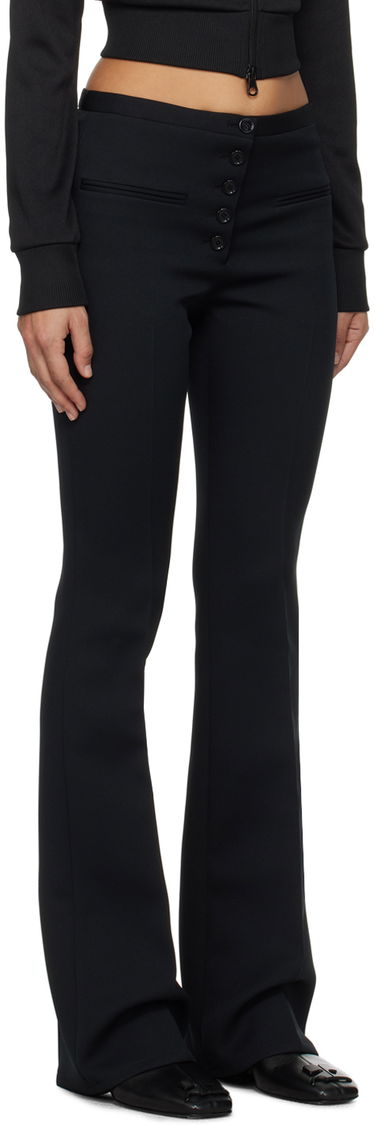 Hlače Courrèges Courrèges Tailored Flare Trousers Črna | 124CPA184PL0007, 1
