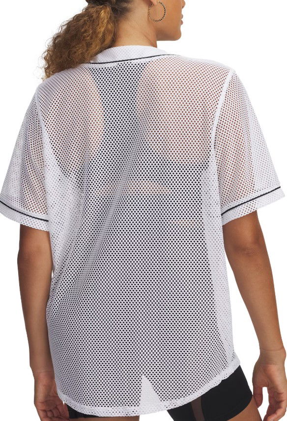 Dres Under Armour Under Armour Sportstyle Mesh Baseball Jersey Bela | 1389637-100, 1