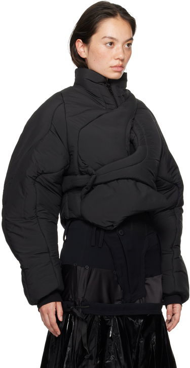 Puhovka Ottolinger Ottolinger Asymmetrical Padded Jacket Črna | 1090603921, 1